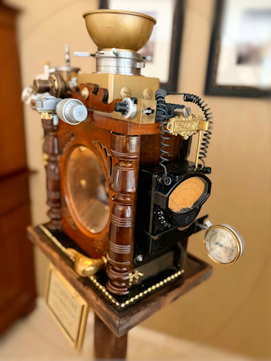 Die Box von der Seite