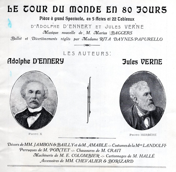 Titelei aus dem Programmheft von 1908 Chatelet